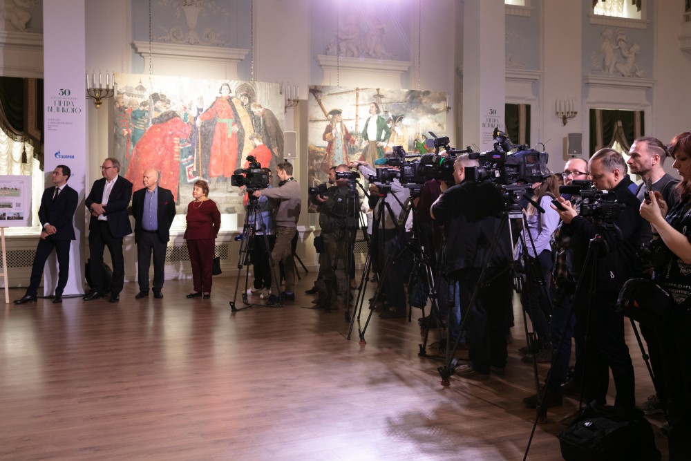 Презентация проекта "30 картин из жизни Петра Великого. 2022"